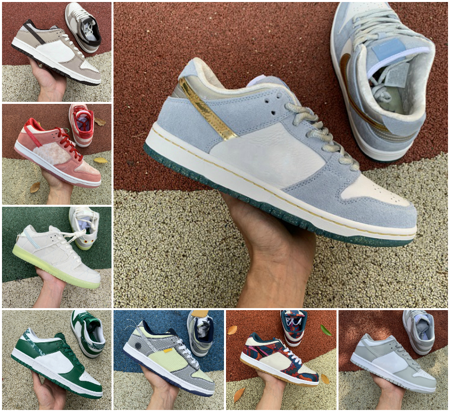 

DunkSb Low Mens Casual Shoes Grey Fog Harvest Moon Kentucky Club 58 Gulf University Red UNC Syracuse Black White StrangeLove Women Designer Skateboards Trainers, Bubble package bag