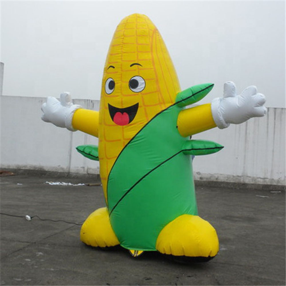 

Outdoor Event Custom Inflatable Corn For Advertising Giant Corncob Model With Logo Printing