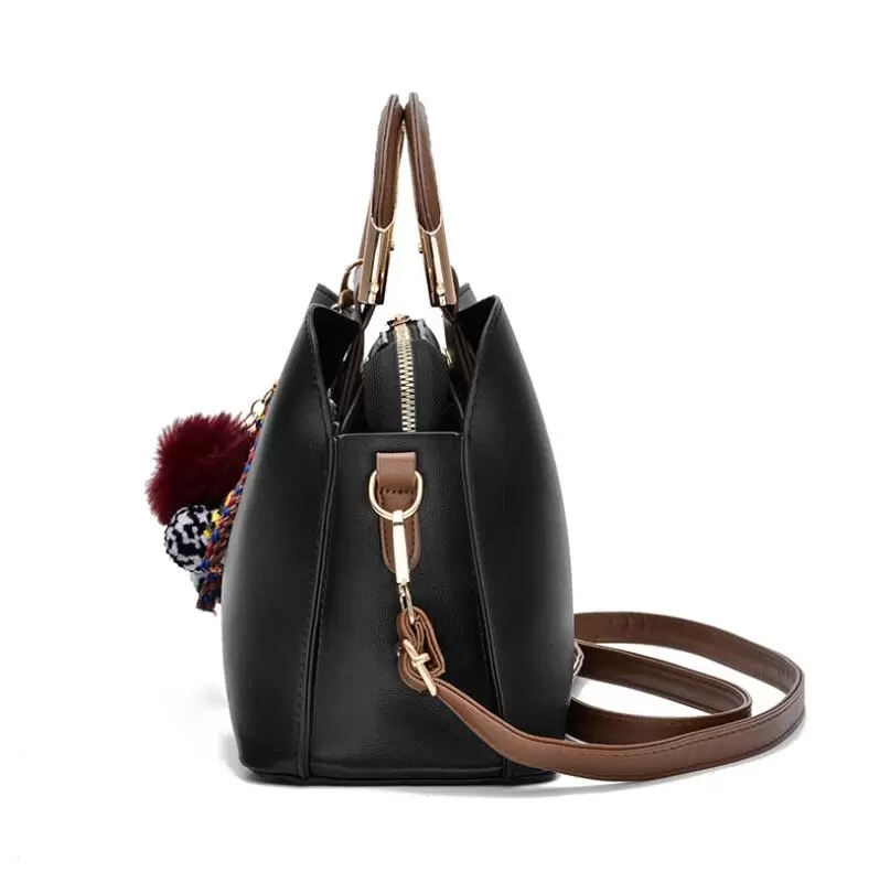 

Autumn Winter New Simple Fashion Pu Female Bag Wild handbag Retro Lady Shoulder Bag Messenger Small Square Bag Shopping, Photo color