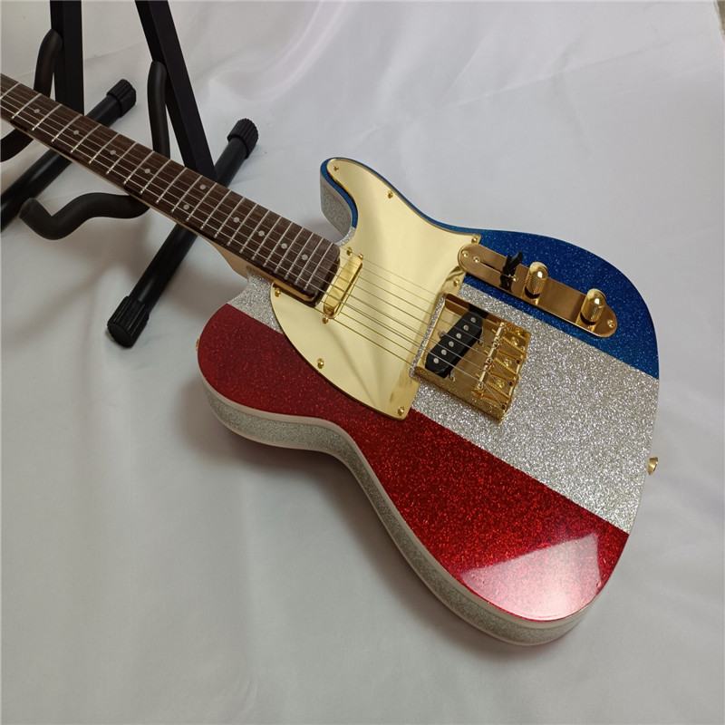 2021 New Arrival Three Colors Fen TL Electric Guitar Factory Custom Maple Neck Solid Tele Guitar