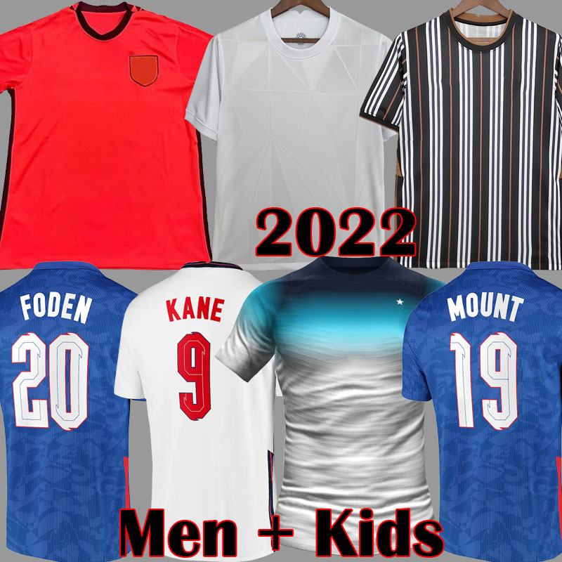 

2021 2022 World Cup SANCHO RASHFORD Soccer Jerseys 2023 KANE STERLING VARDY GREALISH National team Football Kit 21 22 23 Red shirts White Blue Jersey Men Kids kits 999, Special