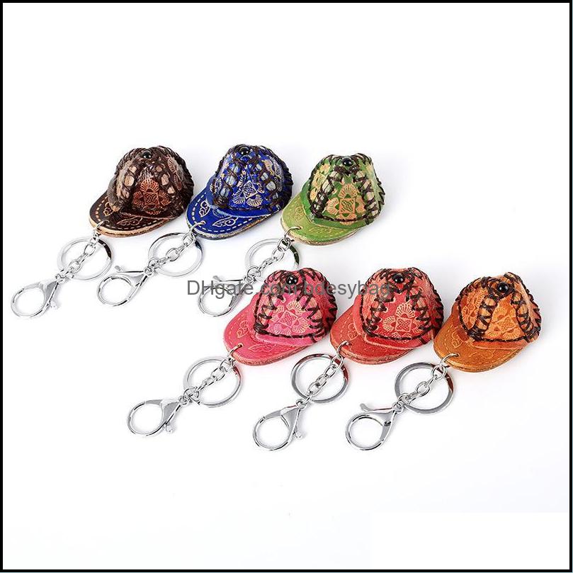 

Keychains Fashion Accessories Creative Metal Friendship Keychain Hat Anchor Pendant Car Bag Key Men Women Kid Jewelry Ring 2 Dhviq