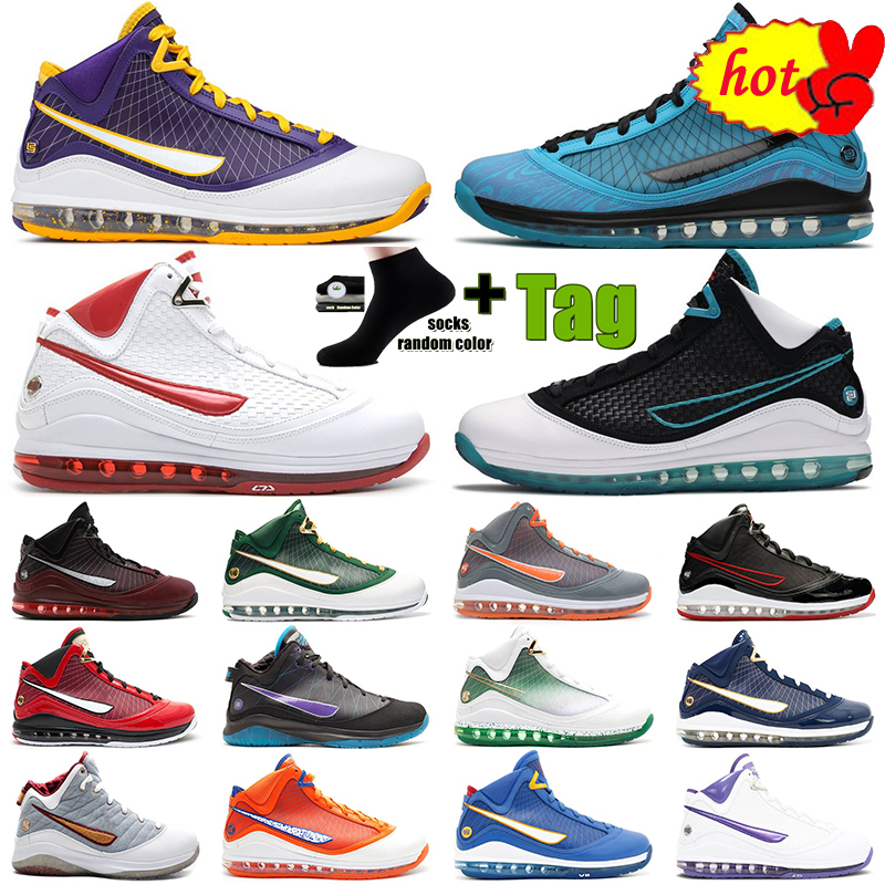 

2022 mens Lebrons 7 low Outdoor Basketball Shoes fresh bred Fairfax Varsity Red lightyear Lebron Sneaker 7s Sports Trainers size 40-46, I need look other product
