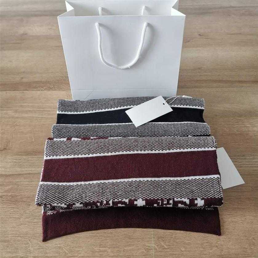 2021 Winter Classic Designer Cashmere Scarf FIERCE Toile de Jouy Oblique Print Scarves High-end Soft Shawl Fashion Men's And 257Z
