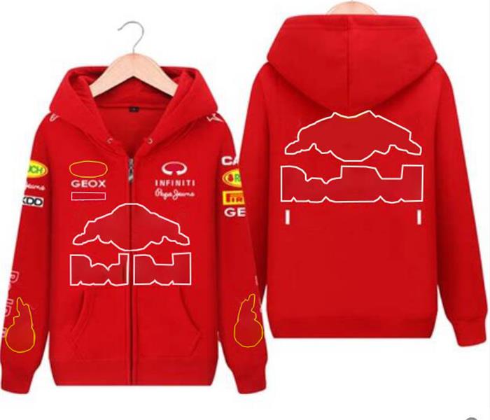 

F1 racing jersey 2022 new team logo hooded zipper sweater, spot sale