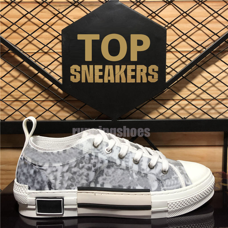 

Top Quality Men Women B23 Oblique Casual Shoes Outdoor Technology Canvas Trainer Mens Womens Fashion Outdoors Platform Flat Trainers Sneakers With Box Size 36-46, Color 4