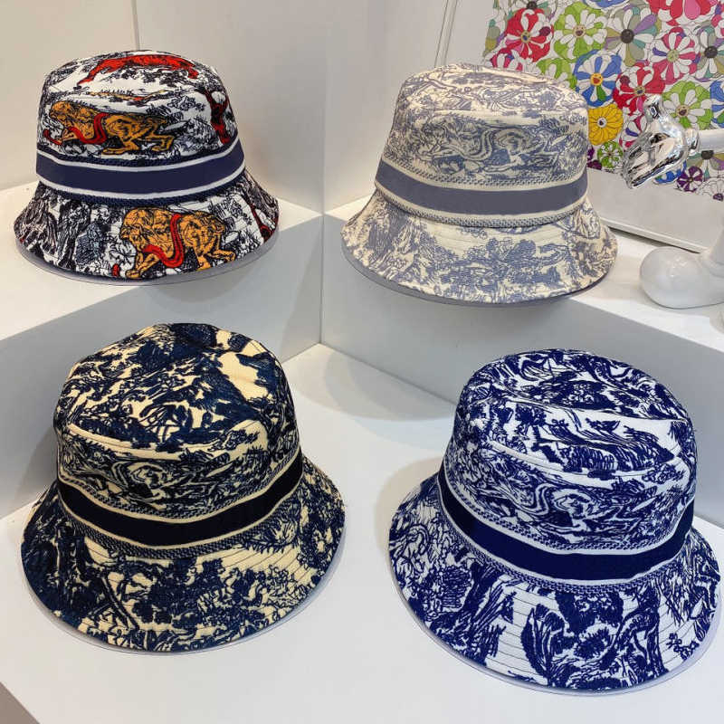 

Bucket Hat Designer Mens Beanie Cap Womens Wide Brim Hats Casual Pure Cotton Letter Fashion Sandy Beach Sun Caps 7 Colour High Quality, Light grey