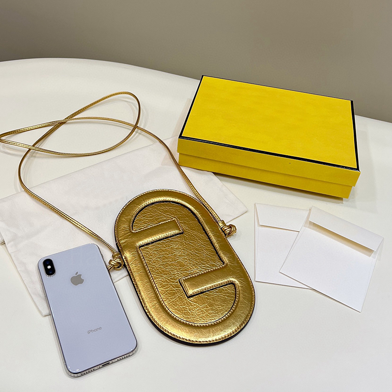 

F Phone Pruse Wallet Card Holder Bags Leather Handbags Designer bags Woman Lady Luxury High Quality Classic Shoulder Crossbody Fashion Wholesale Cowhide New Style, Moistureproof beads