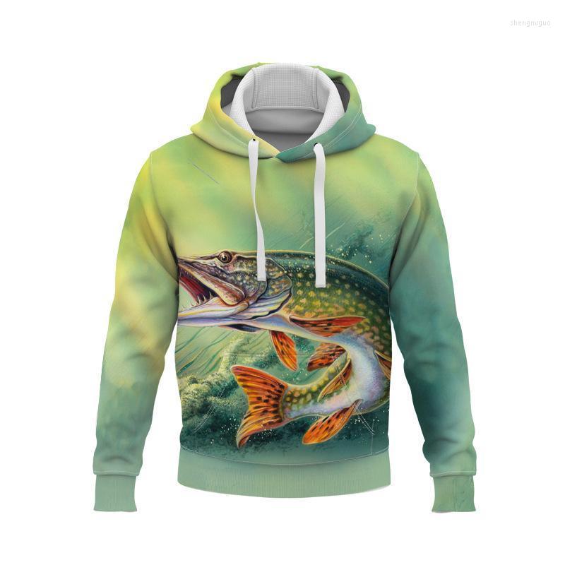 

Men's Hoodies & Sweatshirts 2022 Winter And Women's Hooded Sportswear Tropical Fish Hip-hop Couple