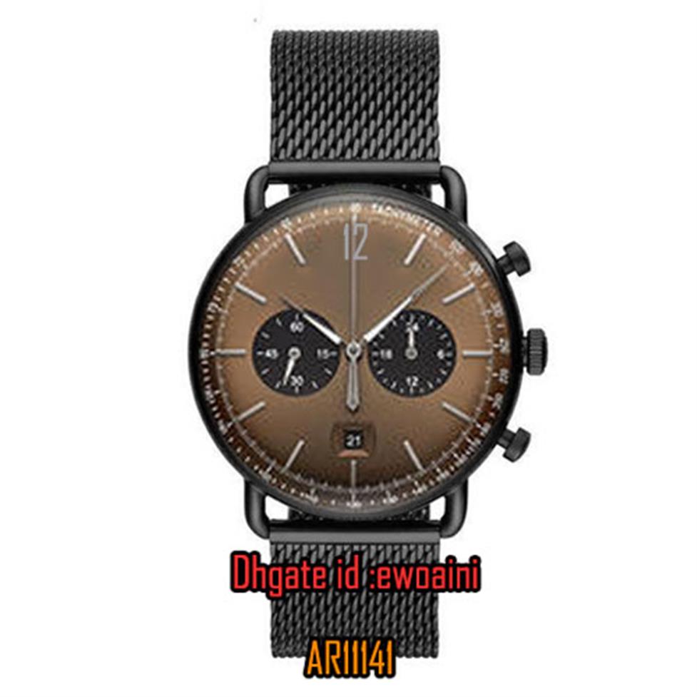 

AR11142 AR11105 AR11106 AR11107 AR11141 AR11143 AR11104 AR11123 Mens Watches Luxury Top Brand Quartz Chronograph Watch Sports Auto218e, Box
