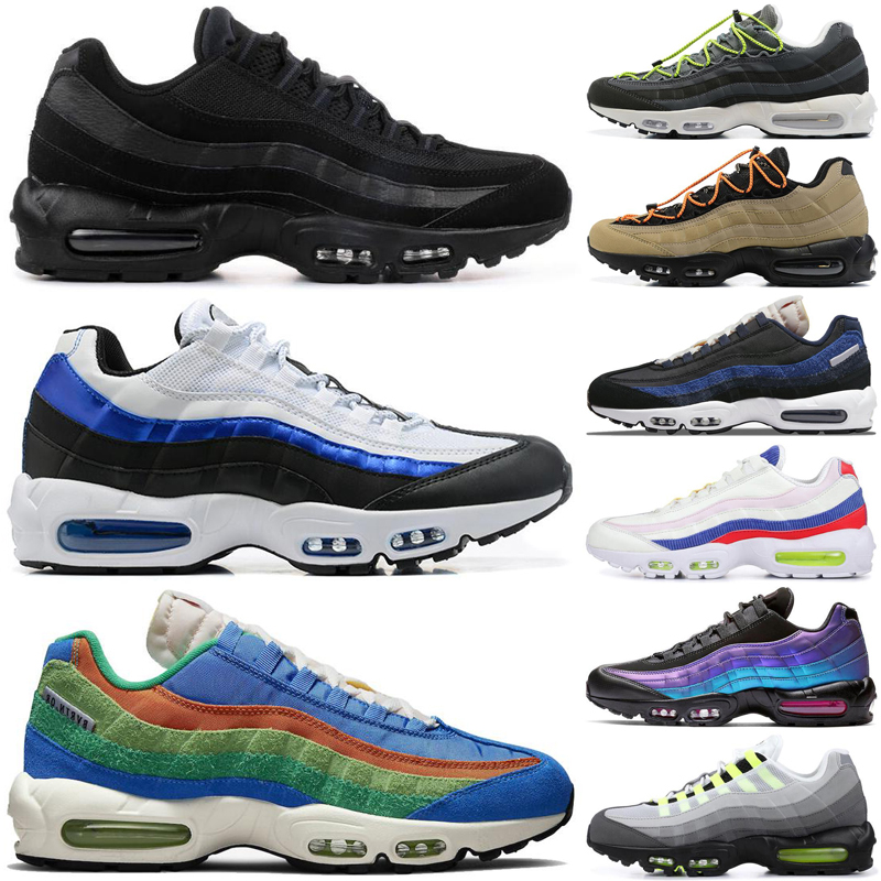 

95 airmaxs mens running shoes 95s Triple Black air white Worldwide Throwback Future max Panache Neon Bordeaux men trainers sports sneakers size 40-46, #6 throwback future