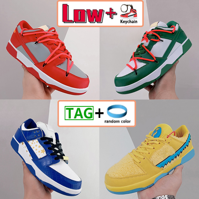 

Fashion Basketball Shoes Low Sneakers Trainers Yellow Green Bear University Gold Midnight Navy Pink Habibi Hyper Royal Lemon Men Women Shoe, Shoe box