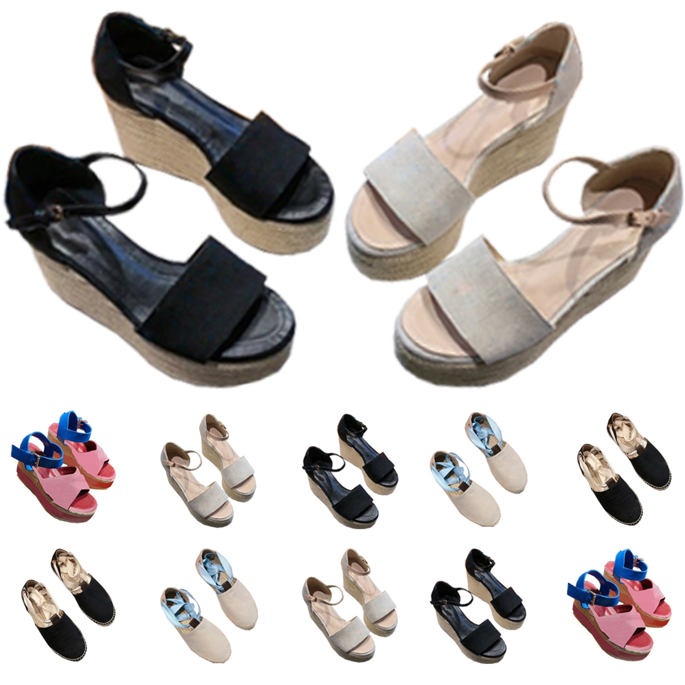 Designer Sandals Femmes glisse chaussures de sandale Slippers Lady High Heels Sexy Summer Summer Plat Slipper Talons avec boîte GlobalKidsShoes