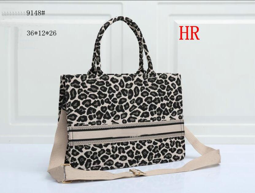 

Designer Bag Craft Wholesale Price Women Totes Handbags Fashion Pattern Beach Shoulder Bag Spacious Large Capacity Shopping Bags, Leopard grain
