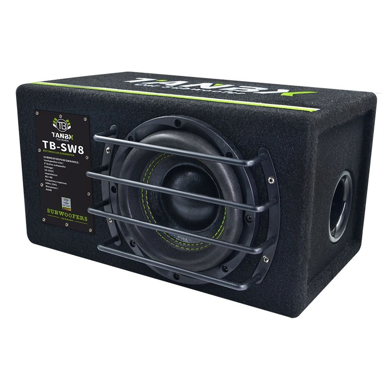 Car active subwoofer car audio 8 inch 12V high power bass-image-758560725