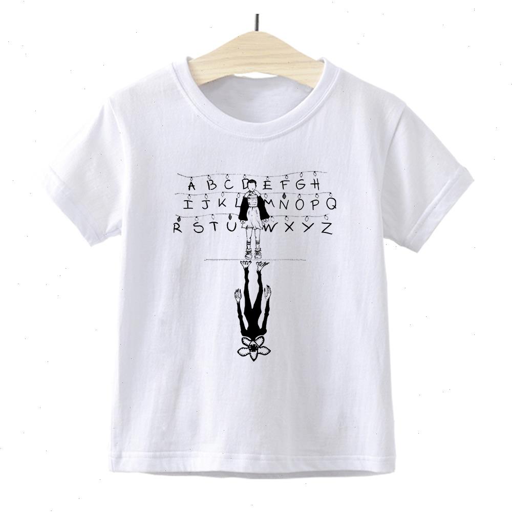 

Stranger Things Kids T Shirt T-shirt Hipster Harajuku Childrens Clothing Aesthetic Summer Urbano Short Sleeve Boys Oversized, Color3