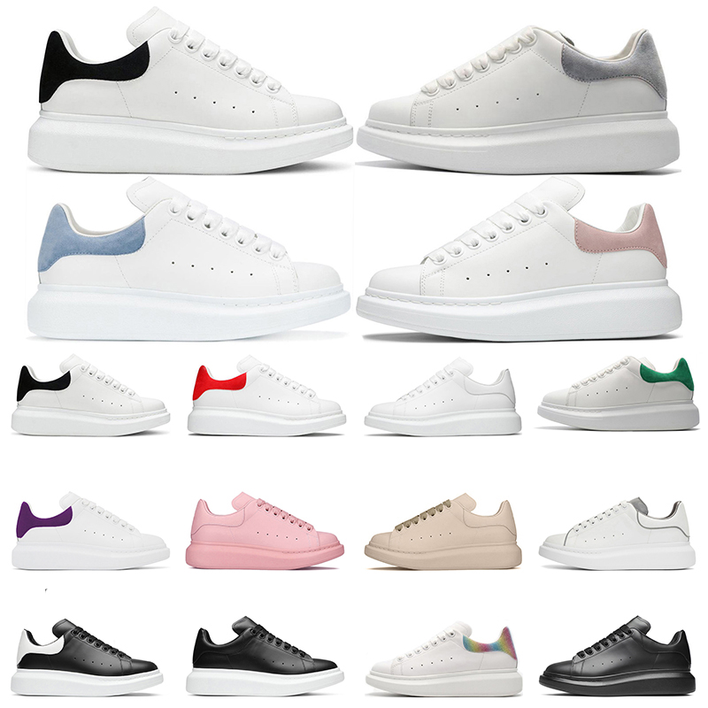 

Boots Designer Running shoes McQUEENs Alexander men women black white red suede grey Beige purple green pink Mens Trainers platform Sport Sneakers, 11