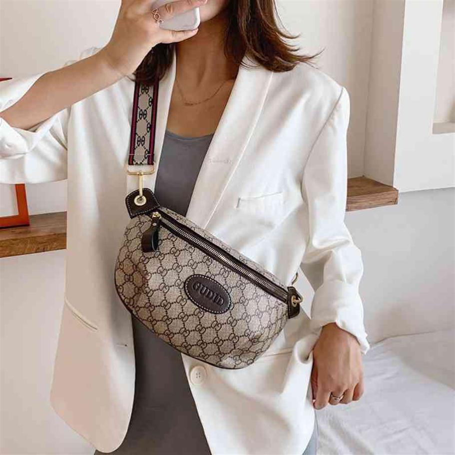 

2022 Factory Whole New Saddle messenger girl's women's fashion summer versatile waist dumpling chest bag294K, Red
