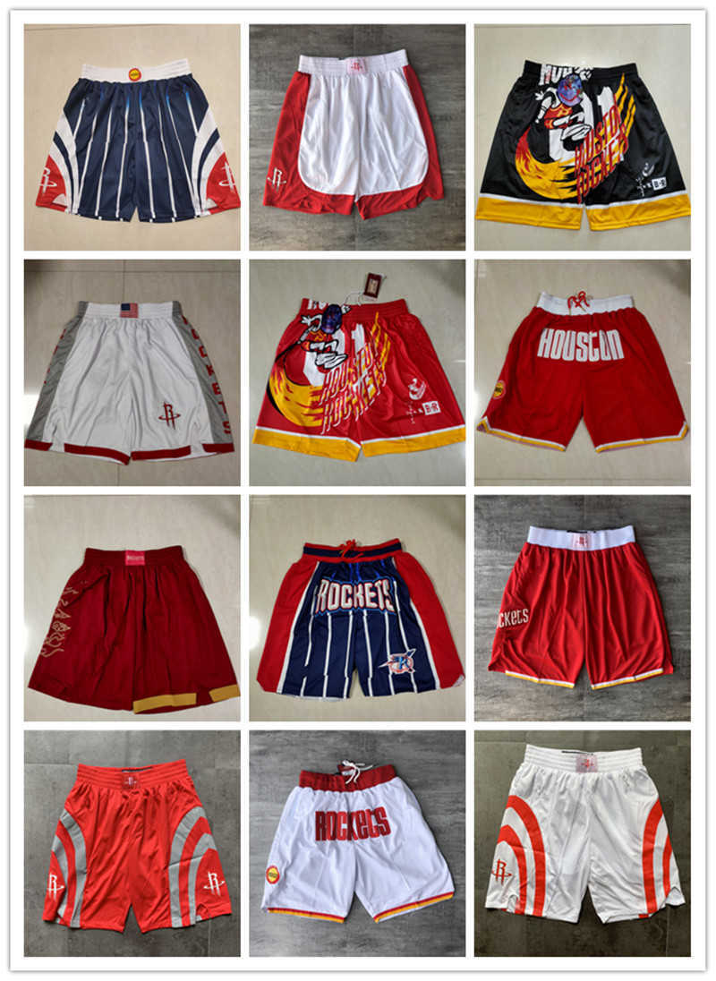 

Houston''Rockets''men Throwback Basketball Shorts pocket, Color
