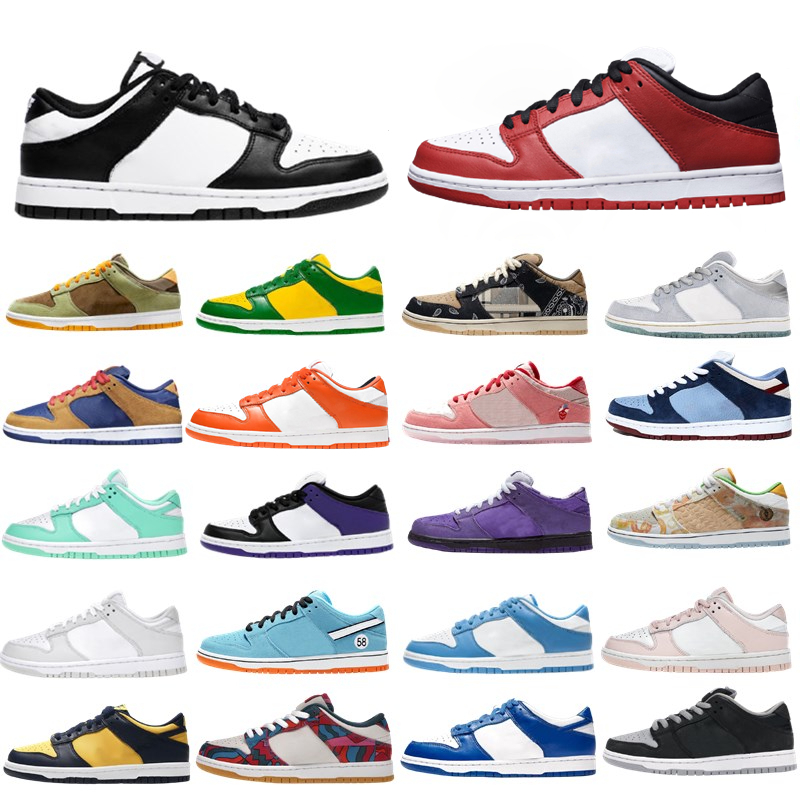 

2022 dunks lows Men women shoes sneakers Designer White Black Grey Fog UNC Coast Syracuse Vintage Navy University Red Georgetown Trail Running trainers, Box