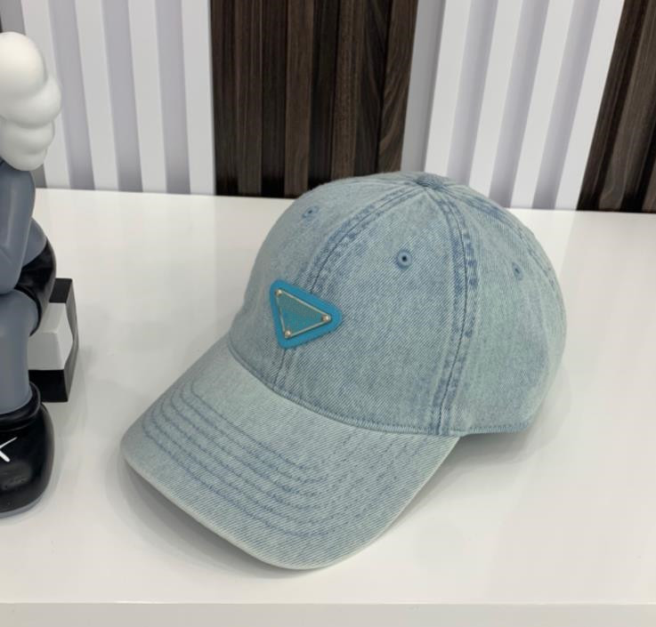 

Cowboy Baseball Ball hats Caps for men and Women 2022 New Designer Wide Brim Blue Denim bone Curved Casquette Snapback Sun Cap Hip hop Streetwear Hat, #3
