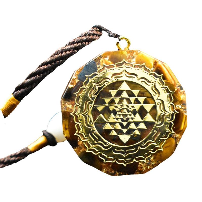 

Pendant Necklaces 1.42 Inch Tiger Eye Necklace Geometry Jewelry Gifts Stone For Birthdays Thanksgiving Men Women Families Friends