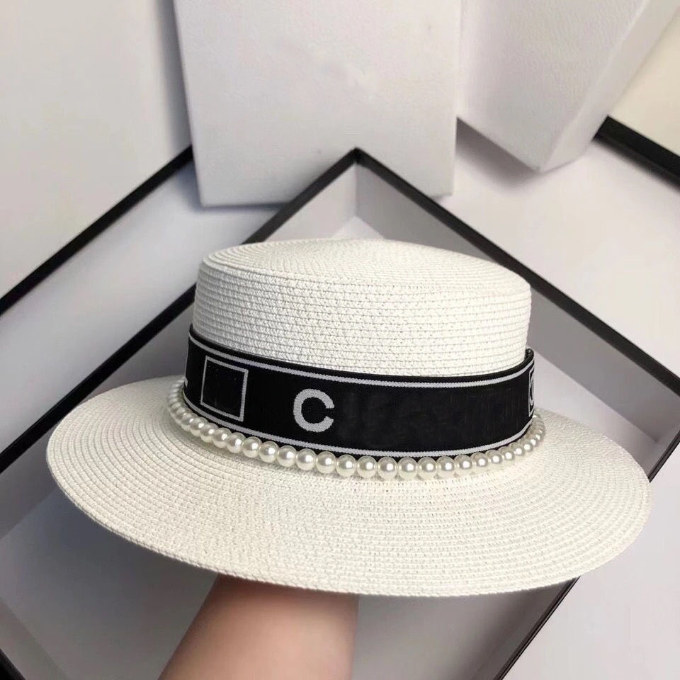 

Unisex Sunhat Women Men Fashion Summer Casual Trendy Beach Sun Straw Jazz Band Hat Cowboy Fedora Hat Gangster Cap, Blue;gray