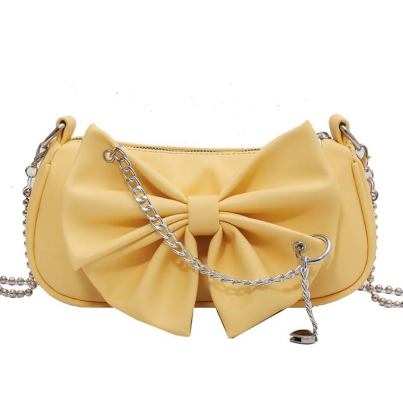 

Evening Bags Summer Crossbody For Women Female Luxury Designer Bow Chain Shoulder Bag Ladies Brand Underarm Packages High Quality 2022Evenin, 50 pcs choose this