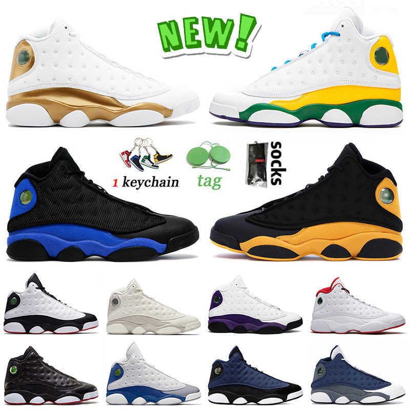 

New 13s Mens Basketball Shoes Jumpman 13 High Sneakers DMP Playground Hyper Royal Melo Class Off 2002 Phantom Court Purple Playoffs Women, D5 36-47 playground