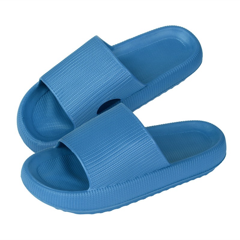 

A004 Slippers Women Summer Shoes Indoor Sandals Slide Soft Non-Slip Bathroom Platform Home Slippers, As photo