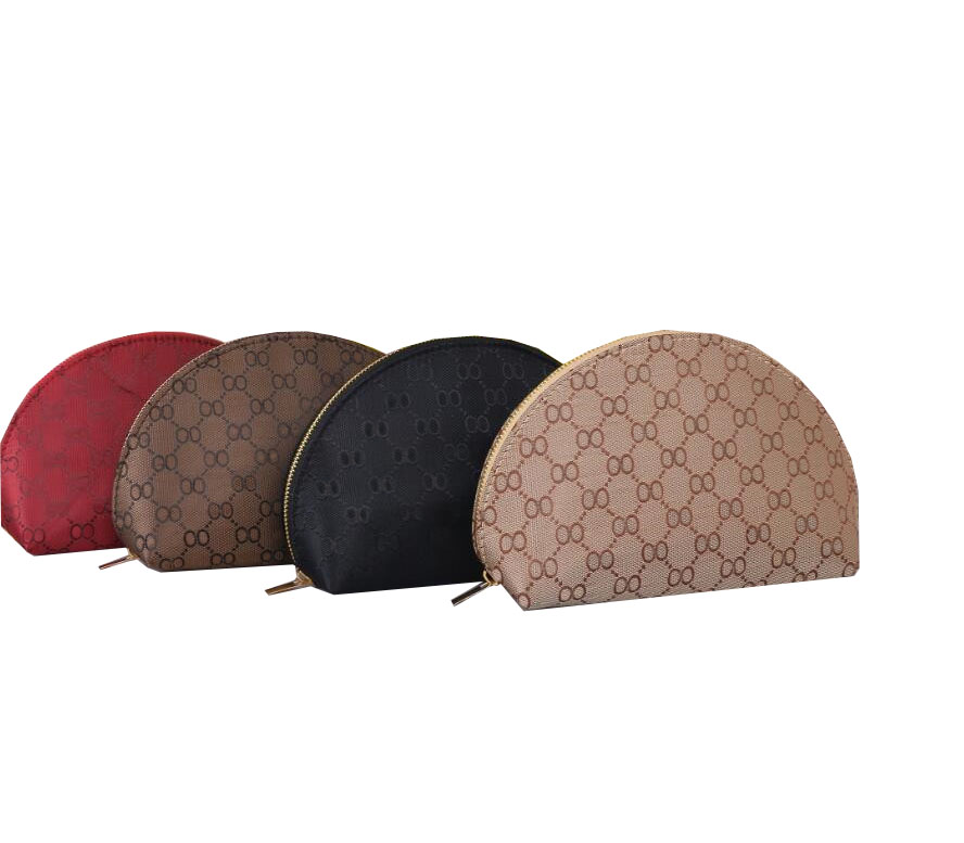 

New 4-piece set wash bag classic cosmetic bag makeip package clutch handbag luxury design Pochette wallet purse G Makeup Bag, 01