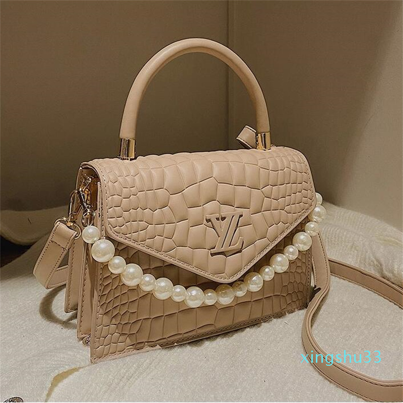 

Fashion luxurys Designers Women Sliver Chain Crossbody Bag Leather Handbag Tote Ladies Flip Cover Diagonal Shoulder Bags Wallet, 01