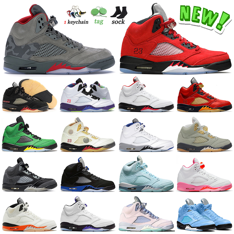 

2022 Top Quality Jumpman 5 5s Basketball Shoes P51 Camo Raging Bull Gore-Tex Fire Red SE Oregon Sail Jade Horizon Anthracite Easter UNC Mens Trainers Sneakers Size 40-47, D6 alternate grape 40-47