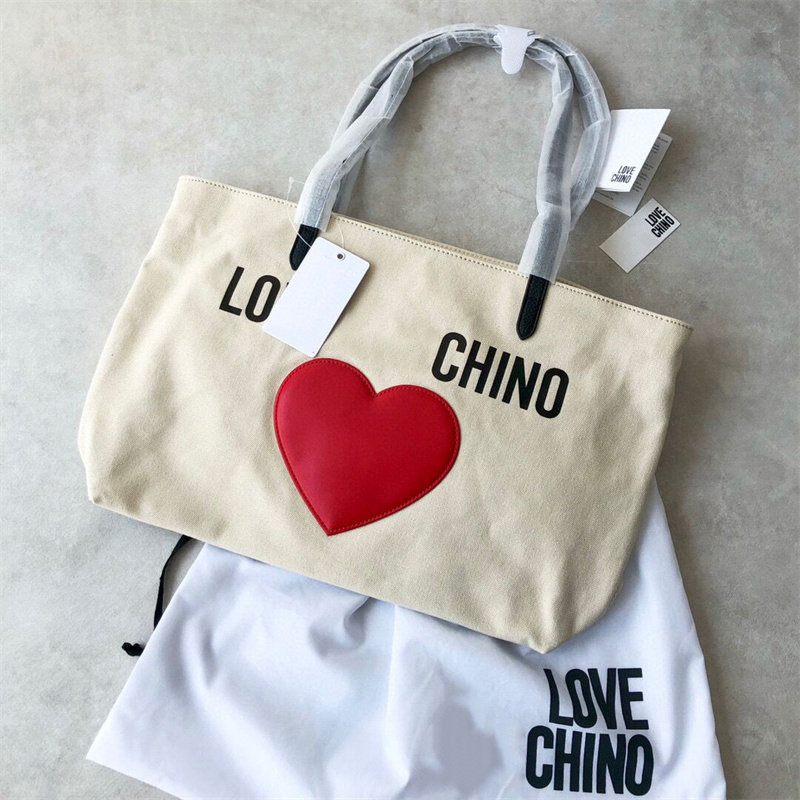 2022 Love Totes Bags Fashion Pouches Shopper Shoulder Bag Canvas Tote Handbags LY98-image-717002444