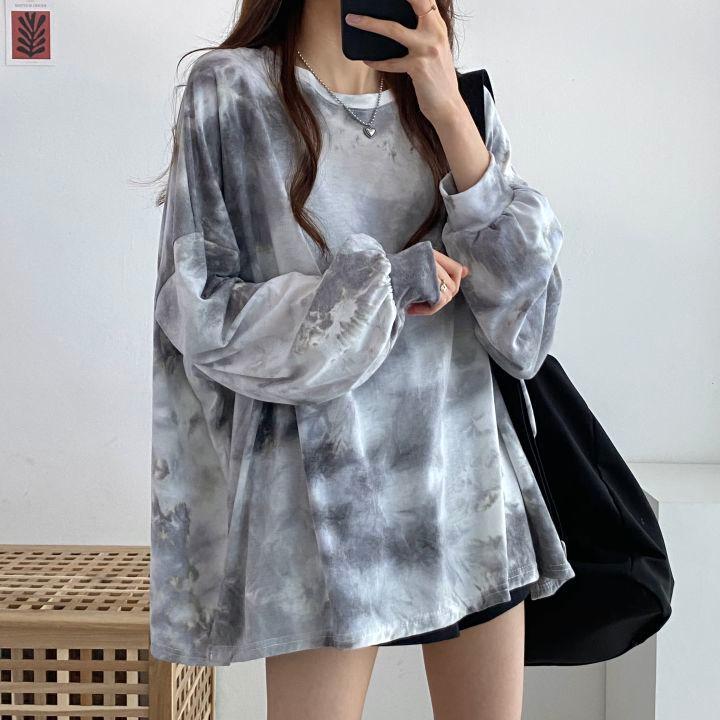 

Women's Hoodies & Sweatshirts Loose College Stdents Ins Dark Autumn Casual Cool Special Oversized BF Girls Lady Sweatshirt Kpop Man Tops