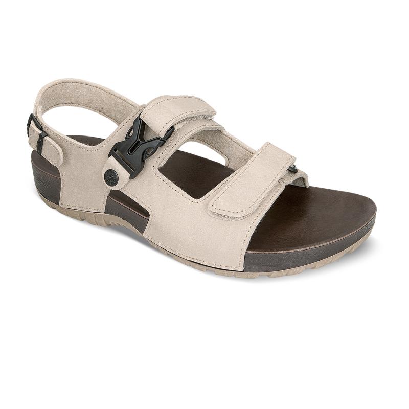

Sandals CEYO 9829-2 Sandal Men Artificial Leather Brown Black Camel Casual Summer, Beige