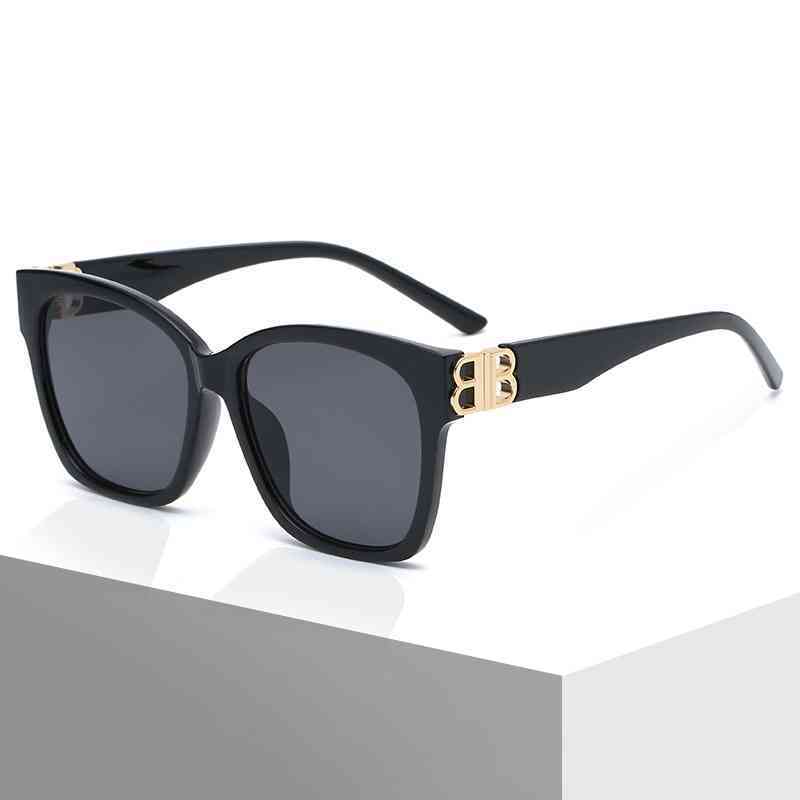 

New Style Classic Retro Sunglass Women Oversize Cat Eye Men Frame Hollow Out Sunglass Ladi Lens Sunglass Oculos UV400