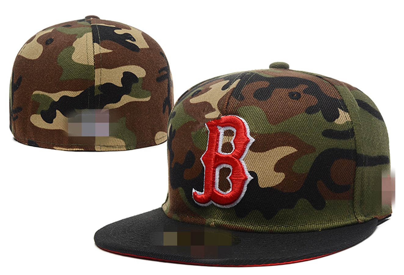 

2022 Fashion 20 styles Red Sox B letter Baseball caps Man Bone women Chapeu Outdoor Gorras Men Fitted Hats H16, 18