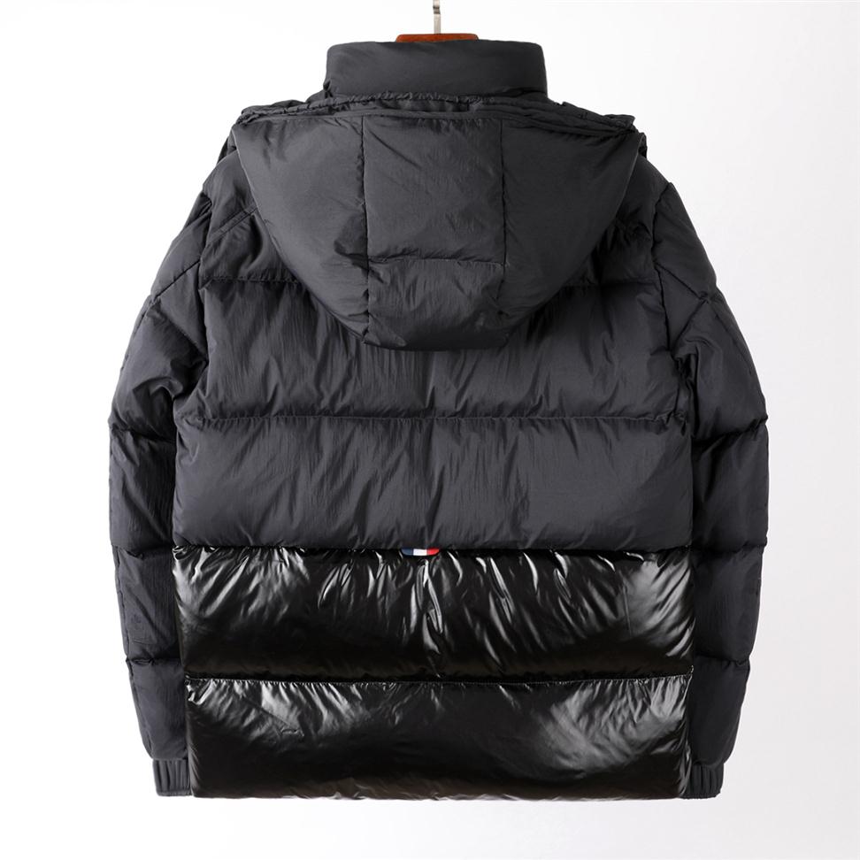 Designer Maya Men's Down Jacket Chest Print Letters Women's Parka Size 1-5229v