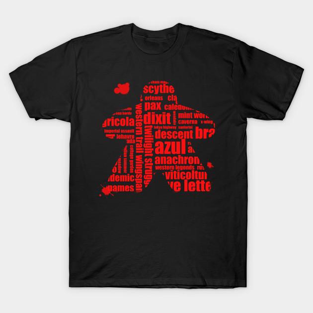 

Men's T-Shirts Men T-shirt Boardgamer Tshirt Women T Shirt, 0402699-red