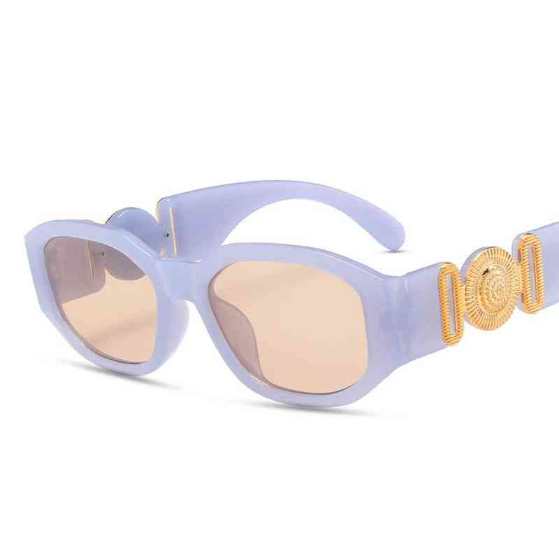 

medusa Vintage Designer Square Medusa Sunglasses Women Luxury Brand Design Sun Glasses Men Classic Retro Eyewear Female Uv400oculos De Sol
