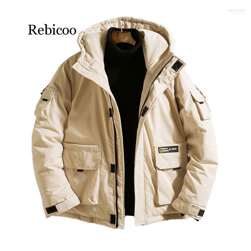 

Men's Down & Parkas 2022 Safari Style Mens Hooded Winter Jackets Thicken Warm Cotton Padded And Coats Hiver Homme1 Kare22, Yellow