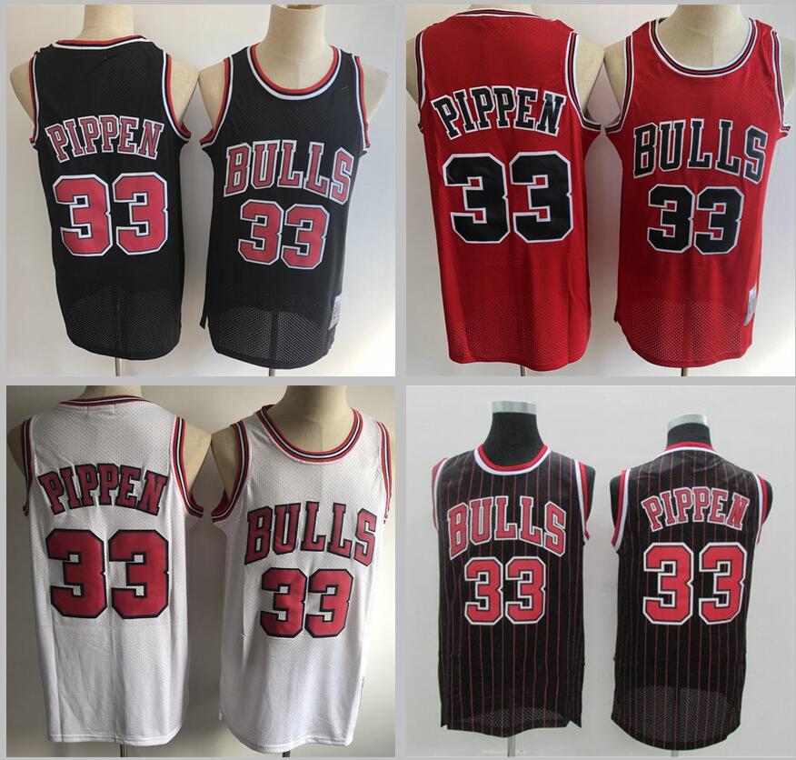 

Hot basketball jerseys 33 Pippen jersey, With logo