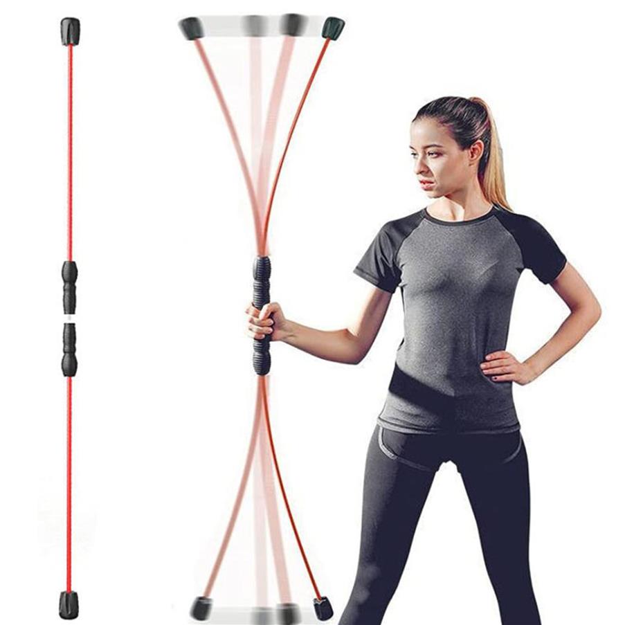 

Elastic Fitness Bar Gym Equipment Training Rod 2021 Multifunctional Sports Tremor Fitness Removable Fat Burning Lose Weighta274n
