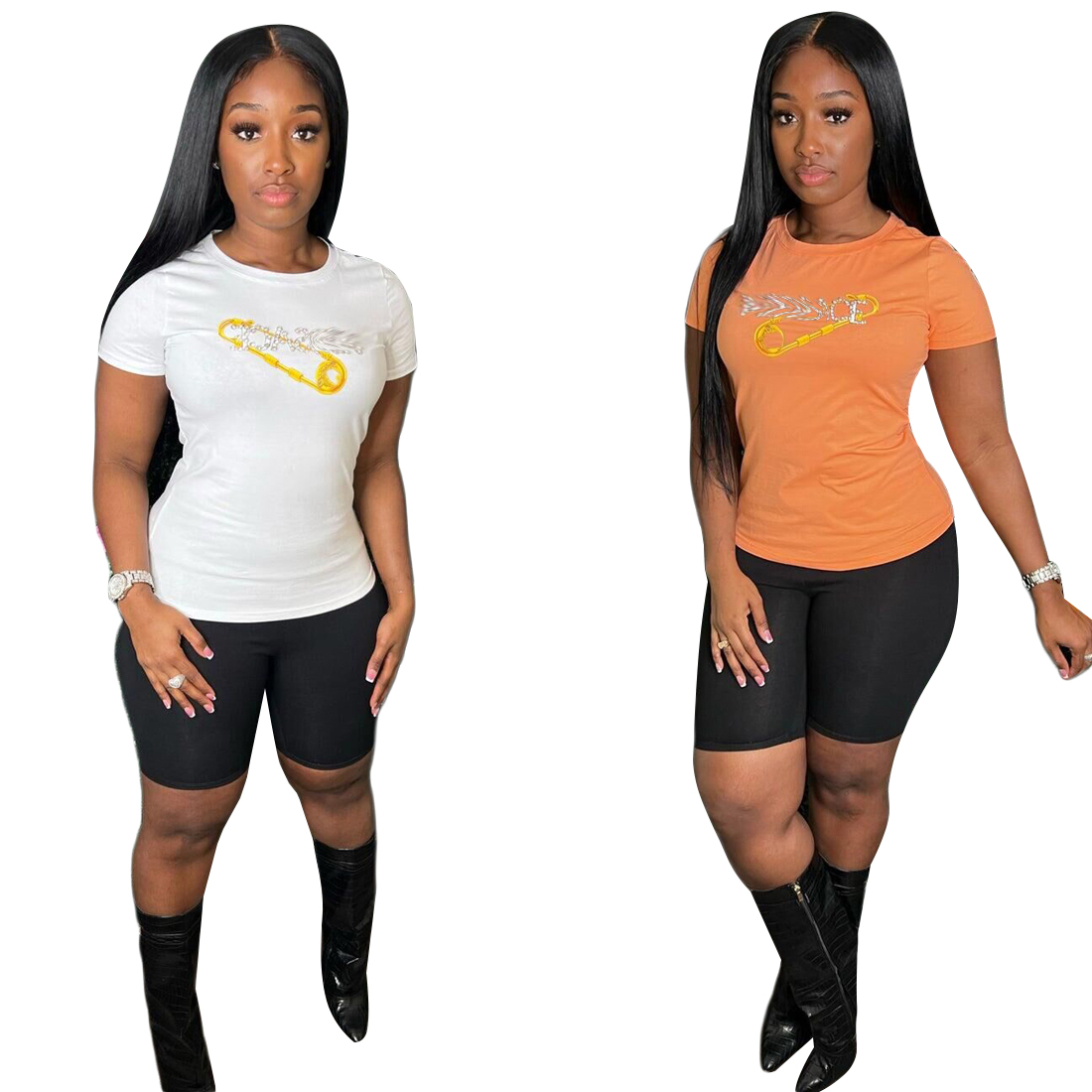 Habiller en velours neon deux pièces top et shorts sexy pour femmes tombent serré assortis