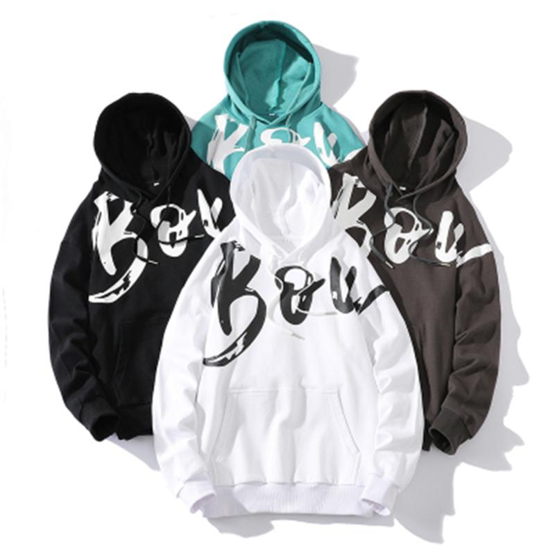 

Men's Hoodies & Sweatshirts Graffiti Letters Foam Plus Casual For Men And Women Harajuku Wool Hip Hop HoodiesMen's, Black