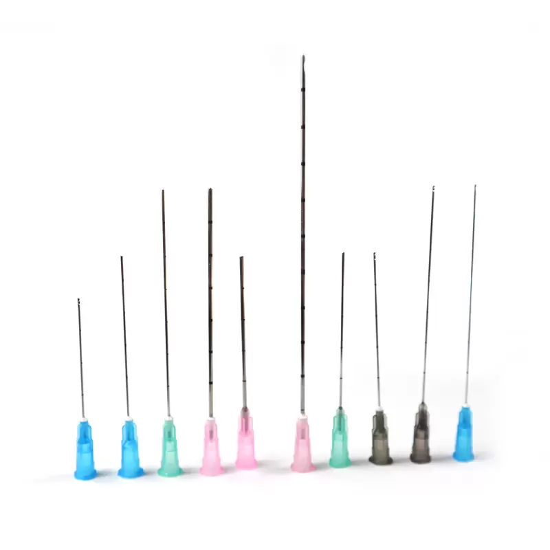 

Dermal Fillers cannula face Stainless Steel blunt micro cannula lift