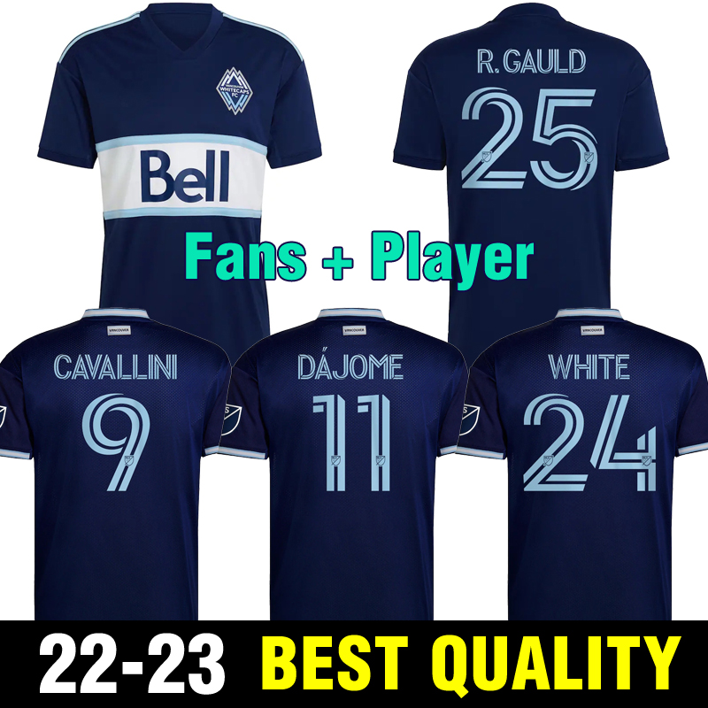 

2022 Vancouver Whitecaps soccer jerseys Zardes MENSAH Nagbe Zelarayan mLS Mens football shirts 22 23 Cavallini Uniform -2XL