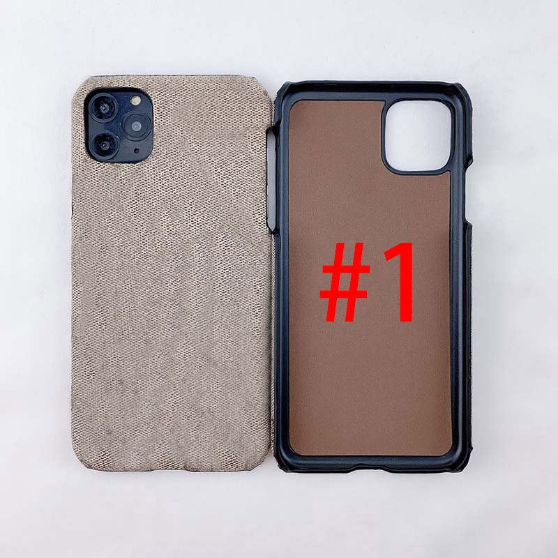 

fashion iPhone 14 Pro Max cases 12 13 MINI 11 XR XS XSMax case PU leather Phone shell Samsung S20U S20 plus ULTRA NOTE 10 20, Brown-with metal g letter
