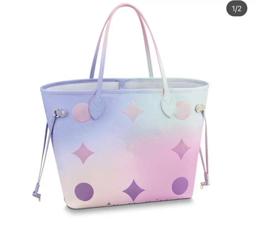 

Toles Bags Spring in the City Never Mm Full Colorful Gradient Shoulder Composite Midnight Fuchsia M20511 Sunrise Pastel, #4
